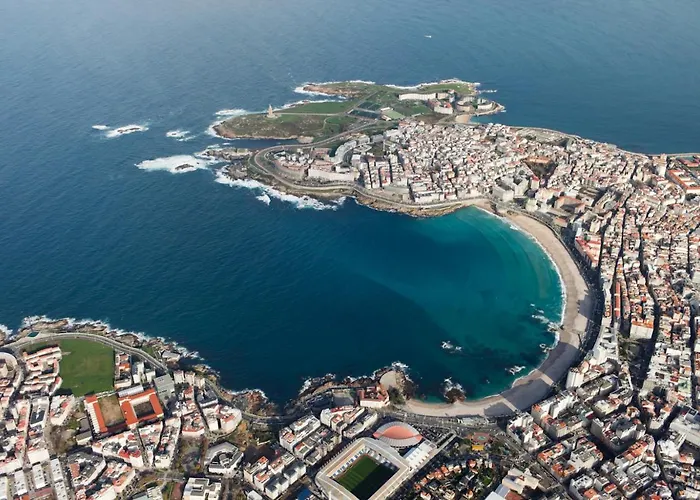 Centro Y Playa A Coruña